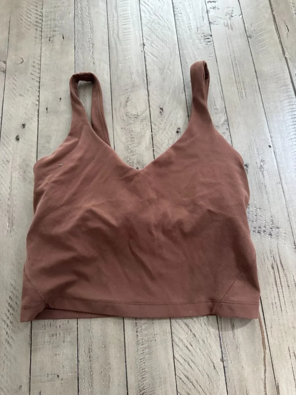 Lululemon Align Tank Top Java Brown Size 6